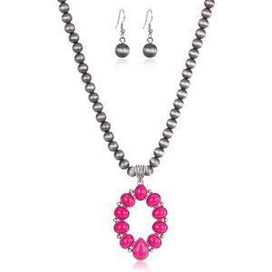 Rustic Couture's Western Jewelry Set for Women Cowgirl Vintage Western Necklace